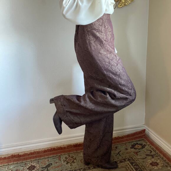 Vintage Tapestry Wide Leg Pants - Picture 3 of 6